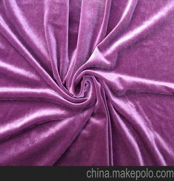 厂家直销优质紫色KS不倒绒 韩国绒 经编不倒绒 四方立绒
