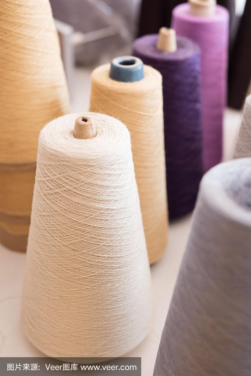 纱线辊是纺织制造工厂的工业原料